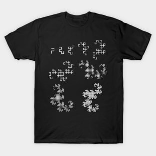 Dragon fractal [white] T-Shirt